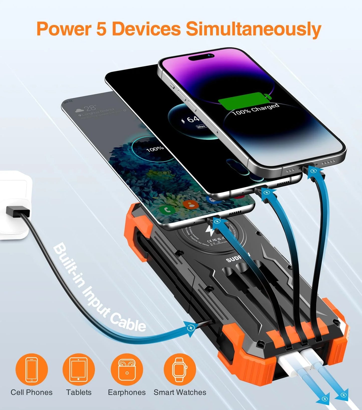 klyfora Solar Power Bank